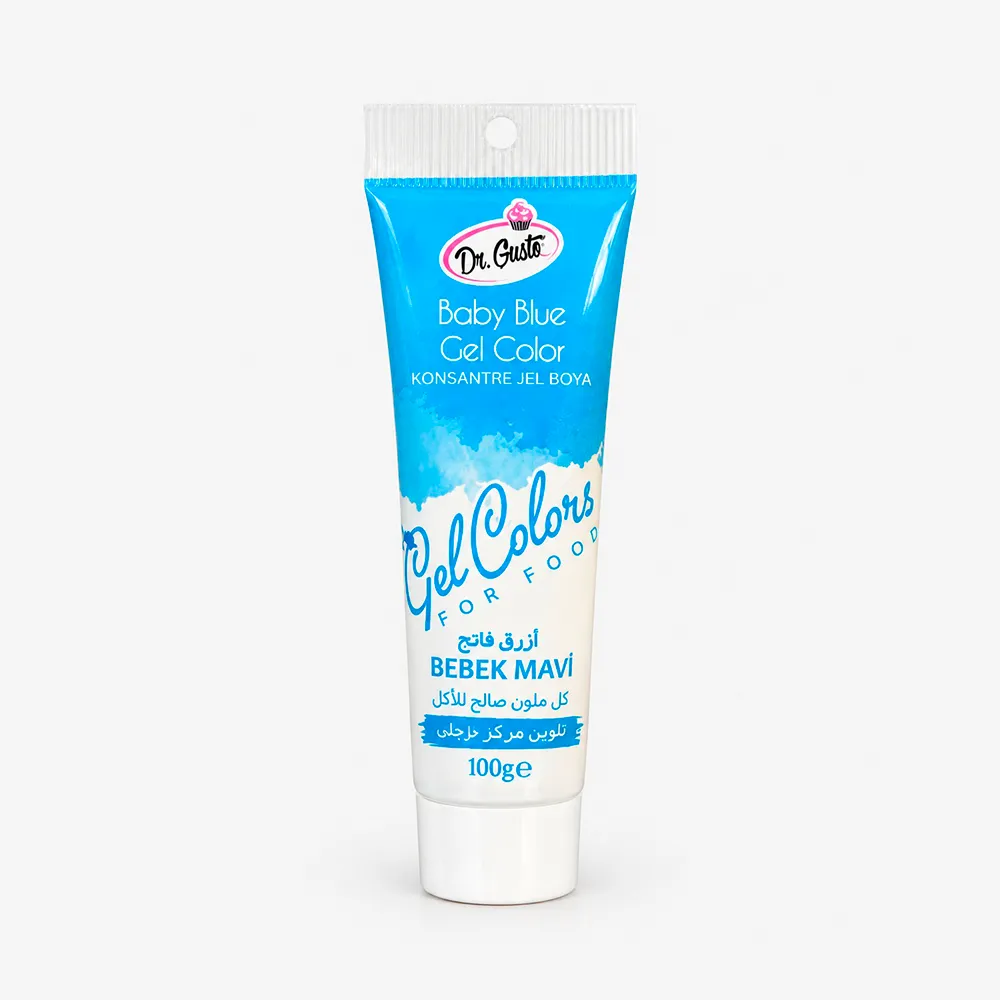COLORANT GEL TUBE 100 GR BABY BLUE