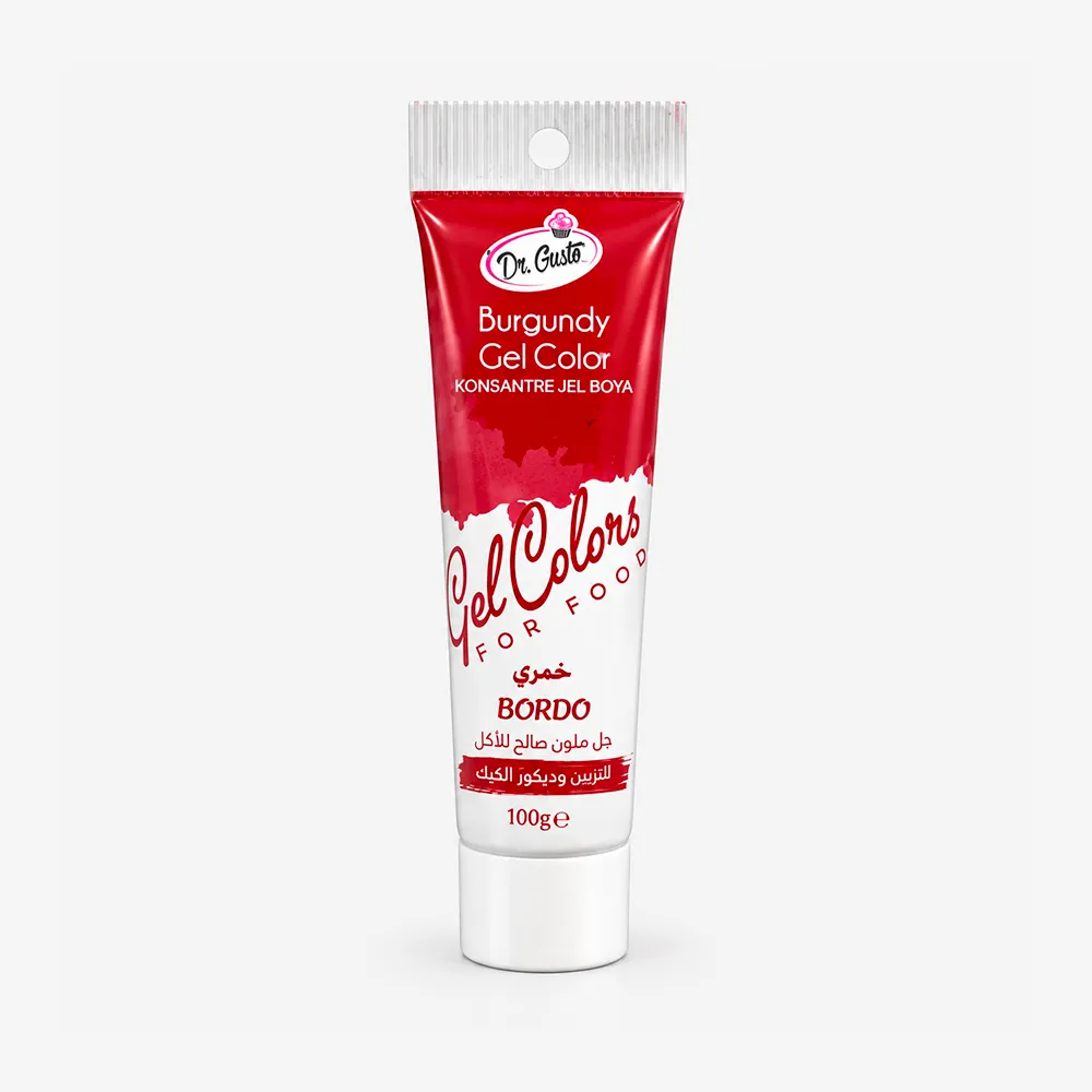 COLORANT GEL TUBE 100 GR BORDEAU