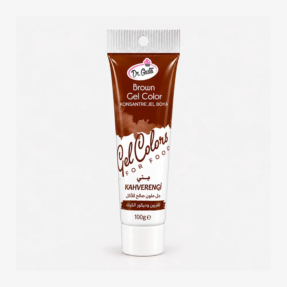 COLORANT GEL TUBE 100 GR MARRON