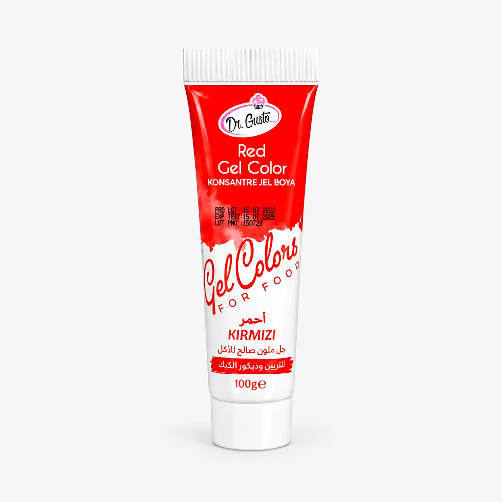 COLORANT GEL TUBE 100 GR ROUGE