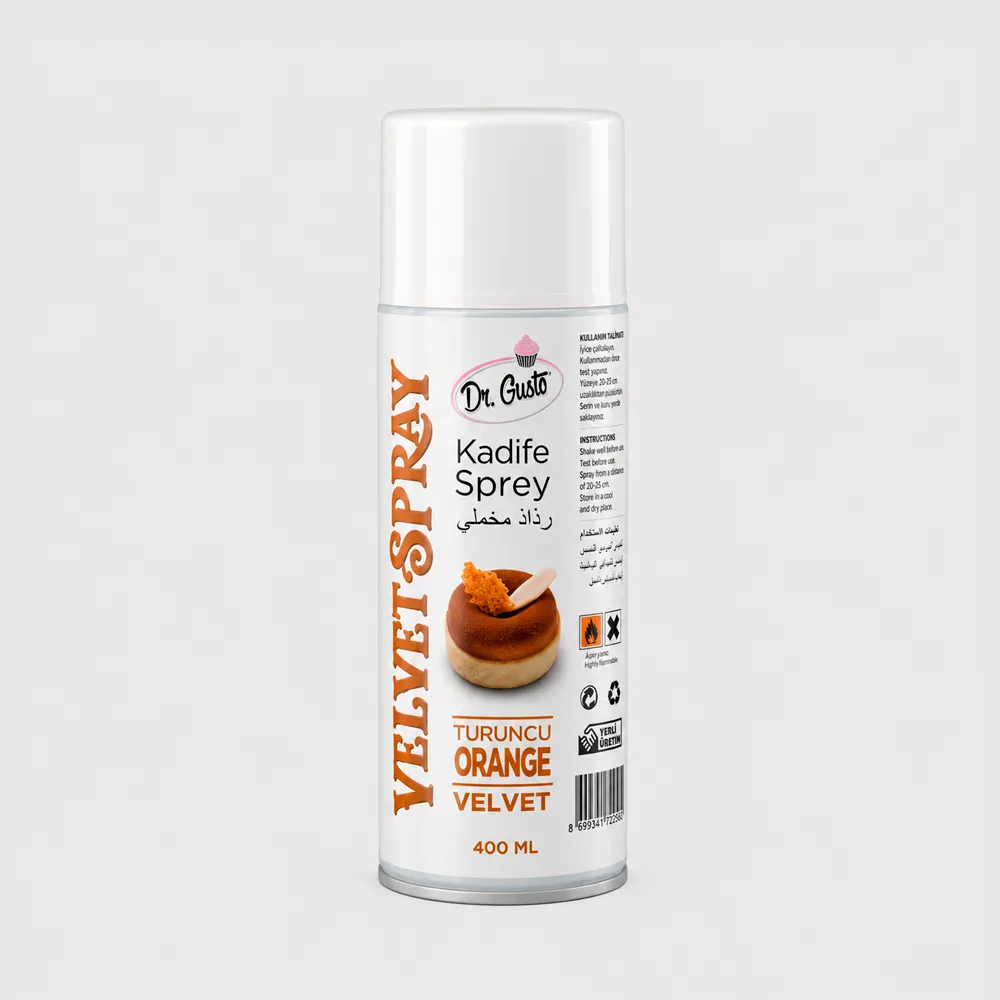 SPRAY VELOUR 400ML ORANGE