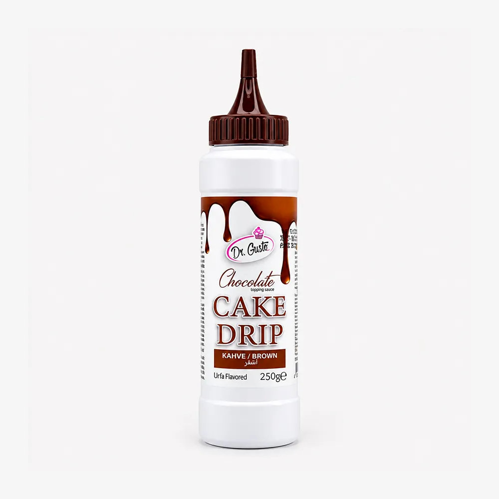 DECORATION LIQUIDE CHOCOLATEE  TUBE 250G  MARON