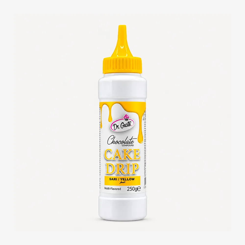 DECORATION LIQUIDE CHOCOLATEE  TUBE 250G JAUNE