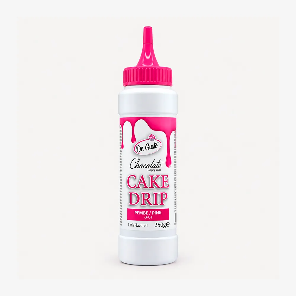 DECORATION LIQUIDE CHOCOLATEE  TUBE 250G ROSE
