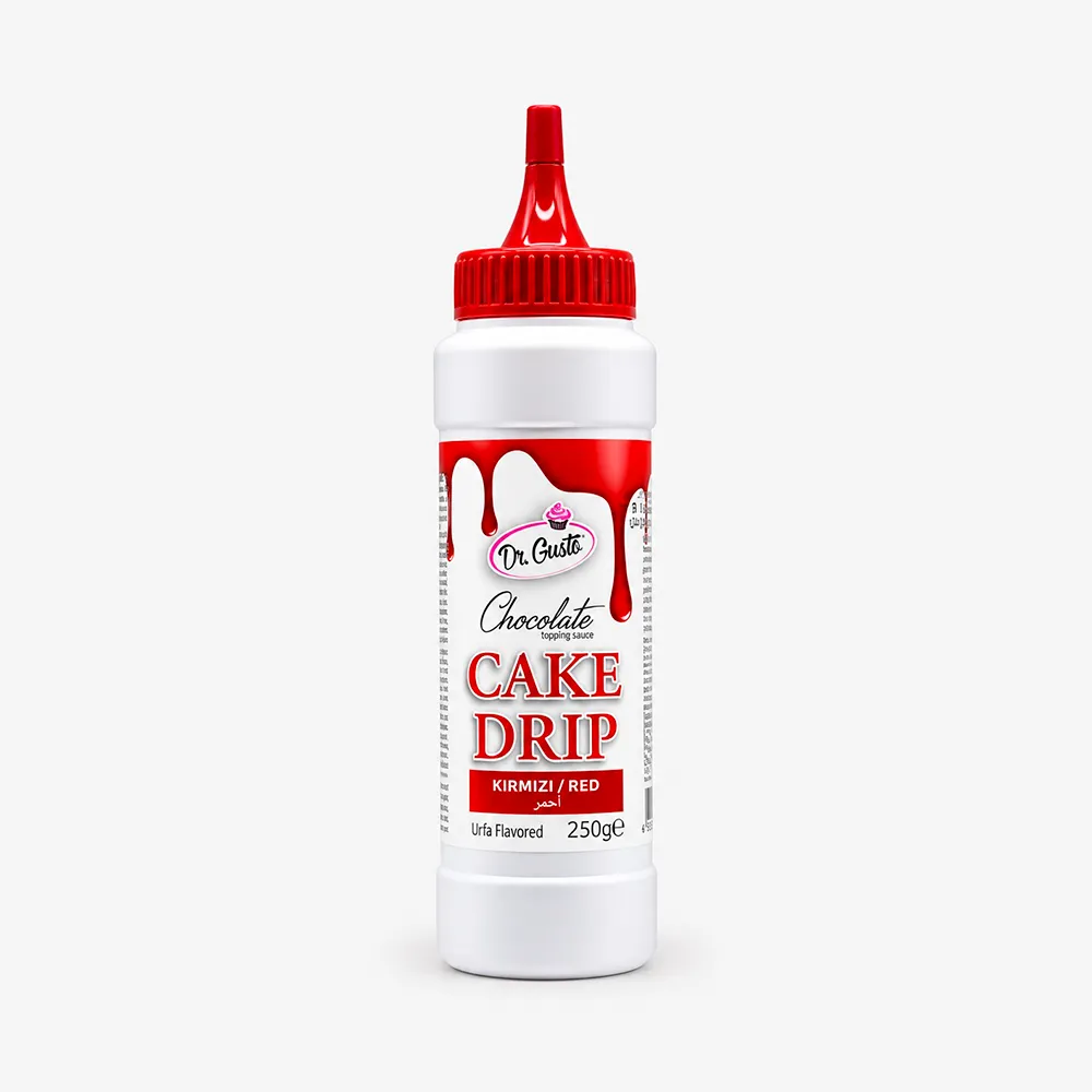 DECORATION LIQUIDE CHOCOLATEE  TUBE 250G ROUGE