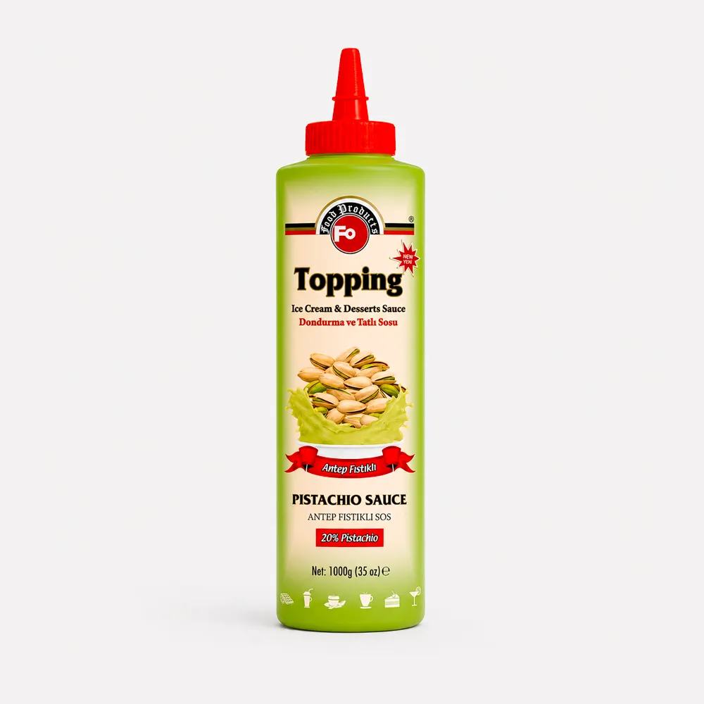 SAUCE GLACE TOPPING FO 350G PISTACHE