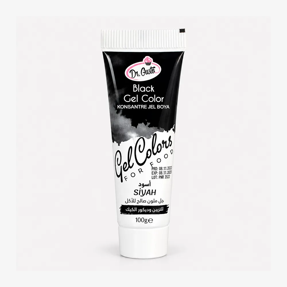 COLORANT GEL TUBE 100 GR NOIR