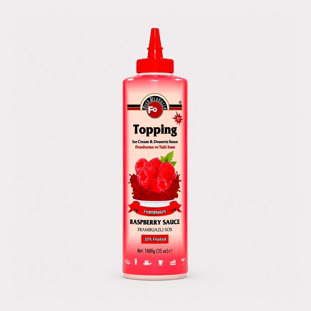 [FO SAUCE FRAM] FO SAUCE GLACE 350GR FRAMBOISE