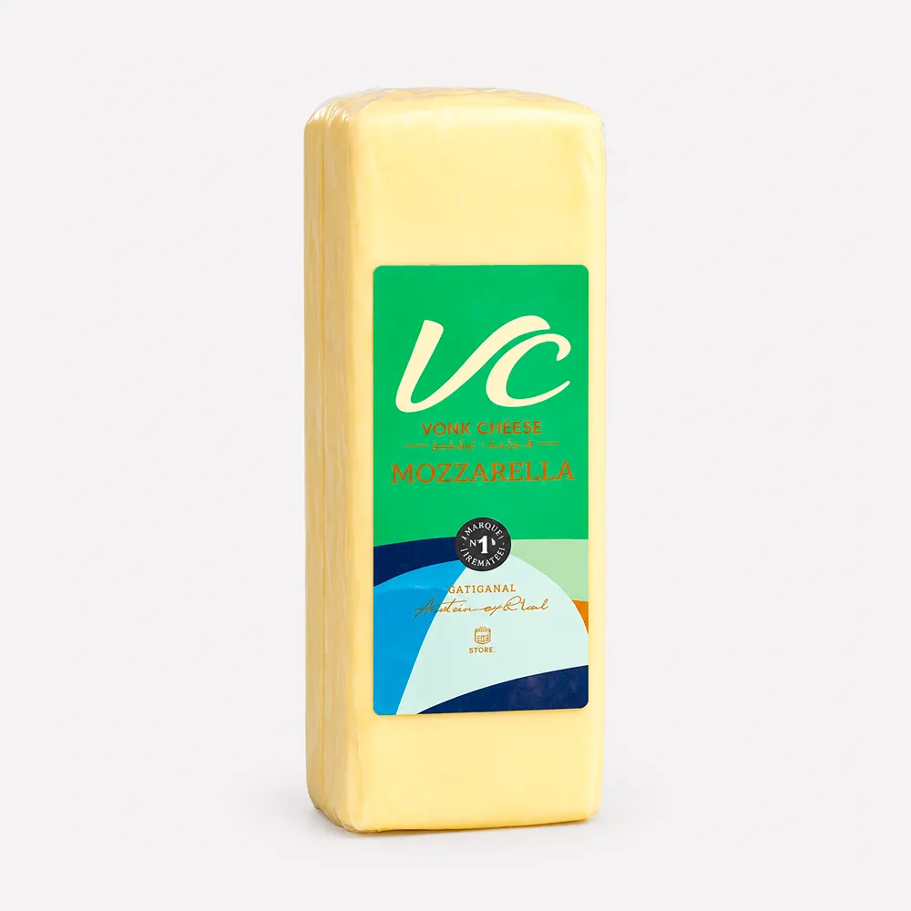 [MOZVCA2.5K] MOZZARELLA BLOC V.C ANIMAL 2.29KG-CTN 4