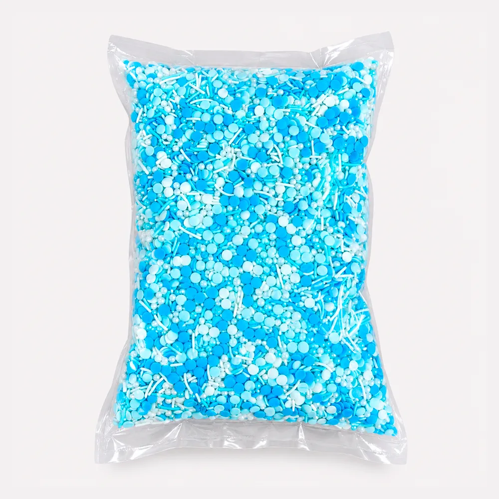[AMC27-32] DRAGEES 1 KG MIX BLEU CIEL BLANC