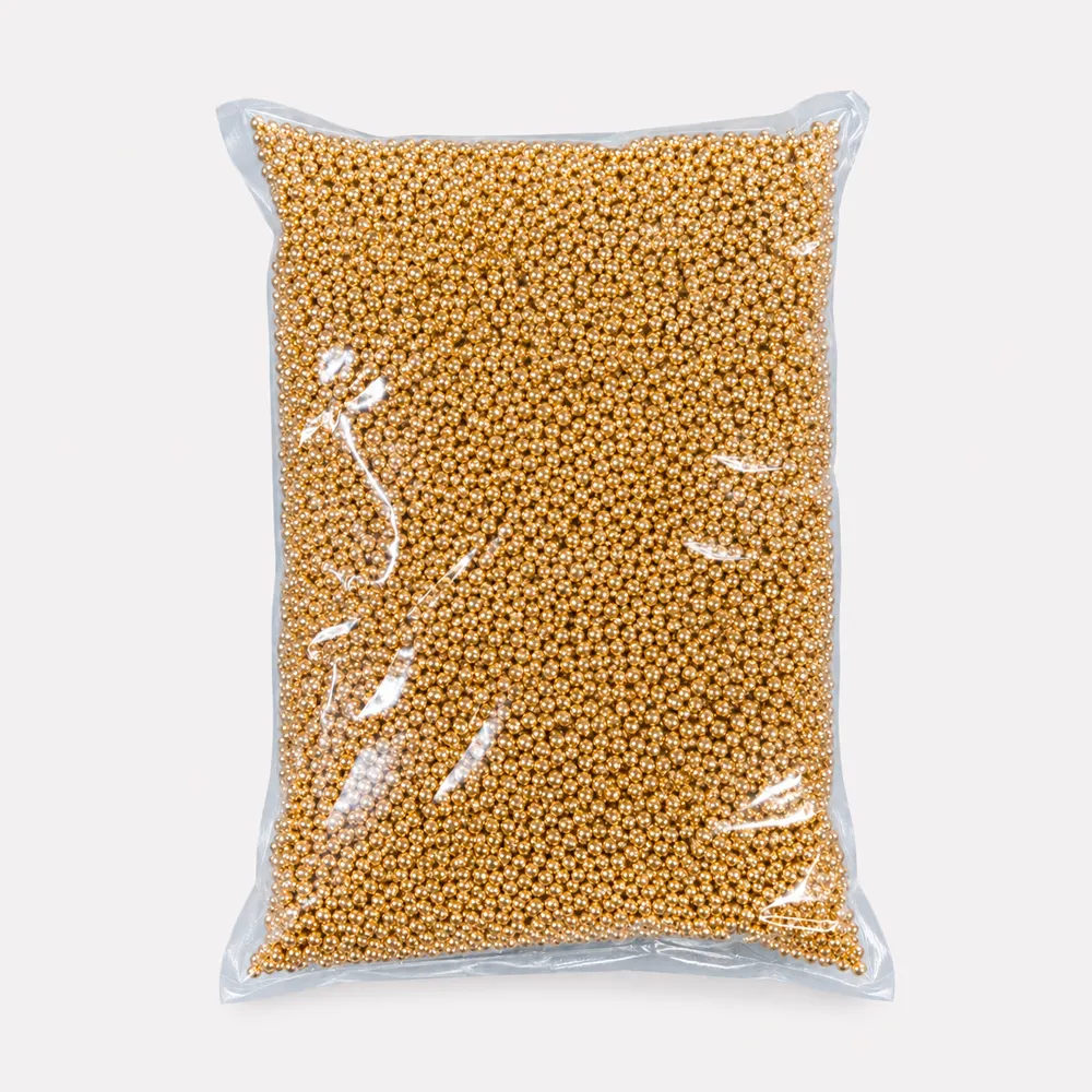 [AMC27-44] DRAGEES 1 KG BOULES GOLD 4MM