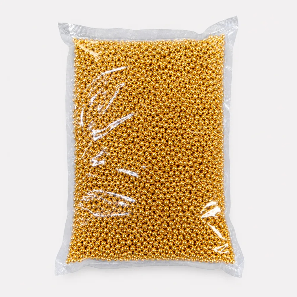 [AMC27-45] DRAGEES 1 KG BOULES GOLD 6MM