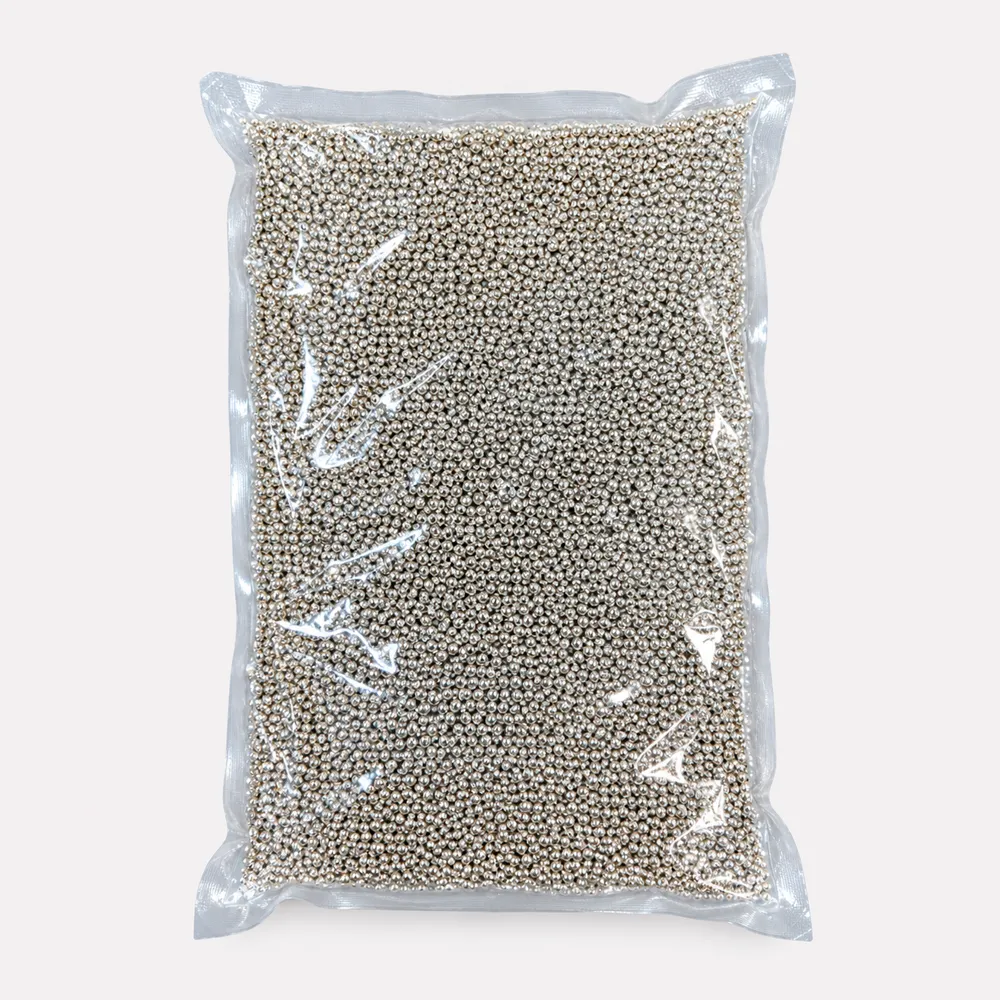 [AMC27-46] DRAGEES 1 KG BOULES SILVER 2 MM