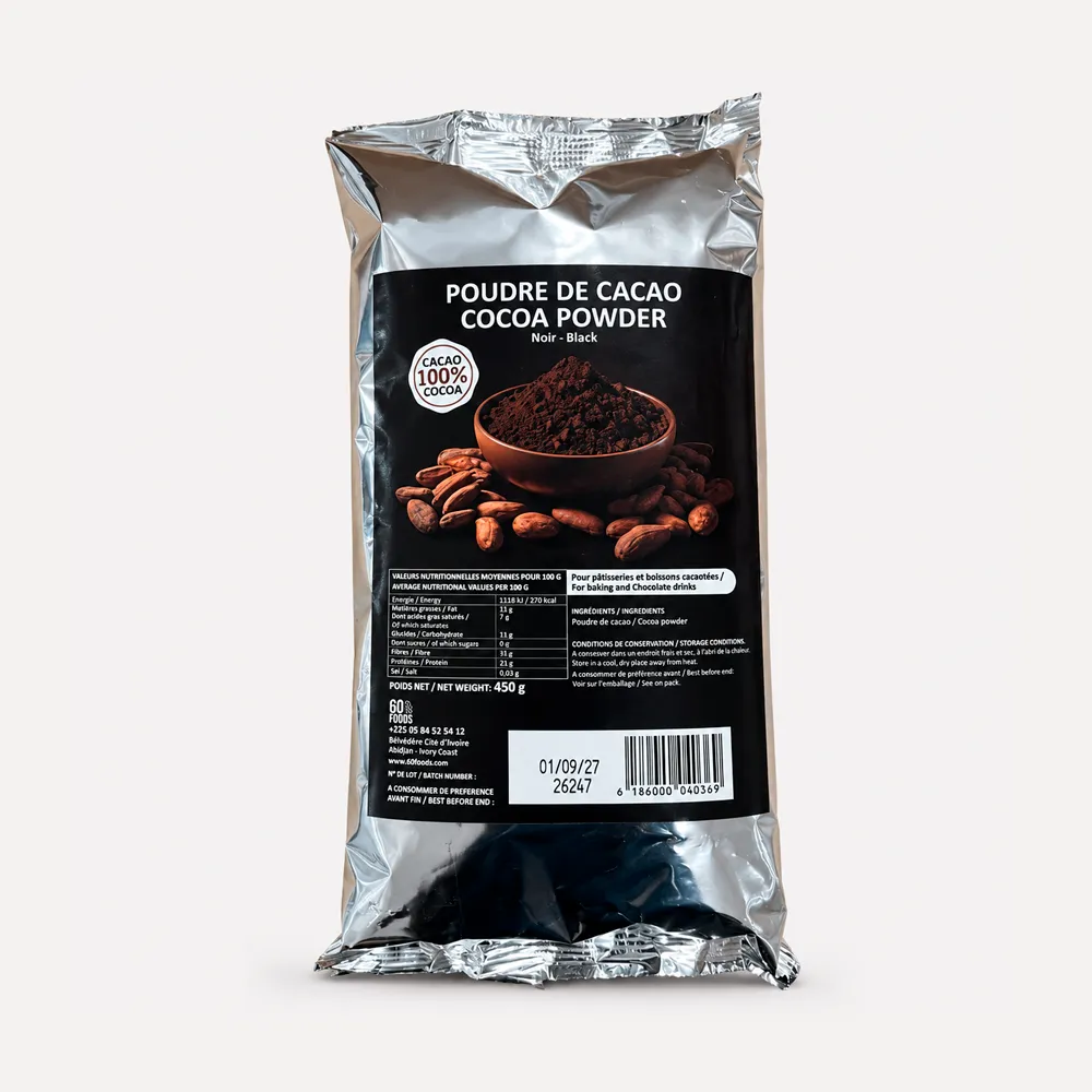 [CACAOGF450GN] POUDRE DE CACAO G.F NOIR 450G-CTN (10)
