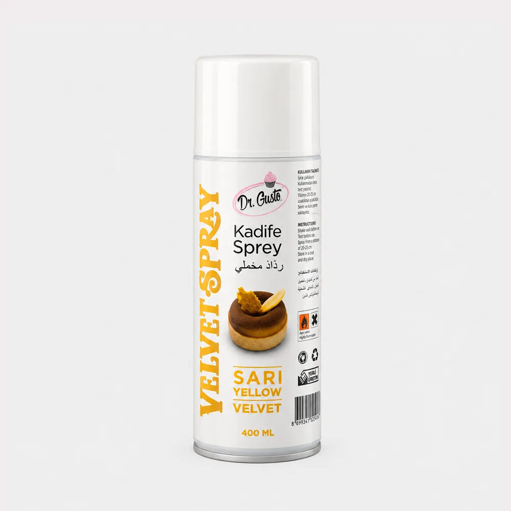 [DRGUST-SV4J] SPRAY VELOUR 400ML  JAUNE