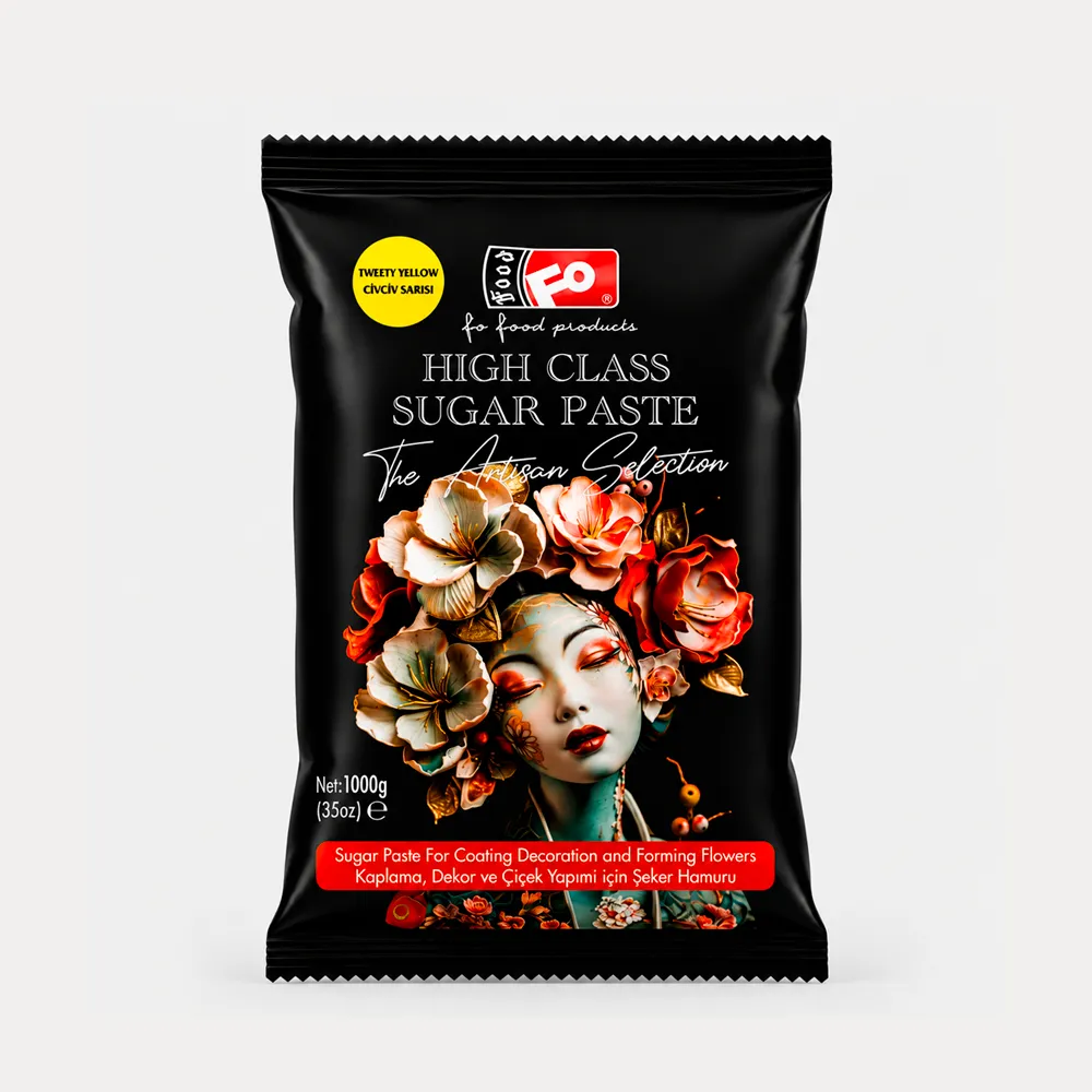 [FOPATJAUNEP] FO PATE A SUCRE 1KG JAUNE POUSSIN