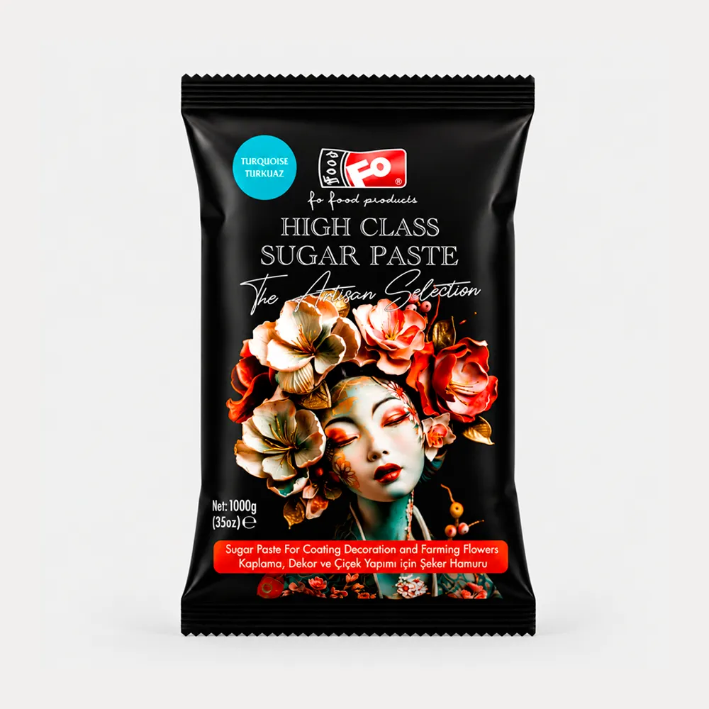 [FOPATTUR1] FO PATE A SUCRE 1KG TURQUOISE