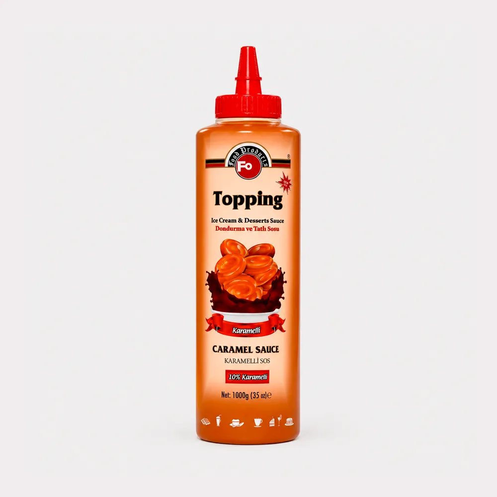 [FO SAUCE  C1] FO SAUCE GLACE CARAMEL 1 KG