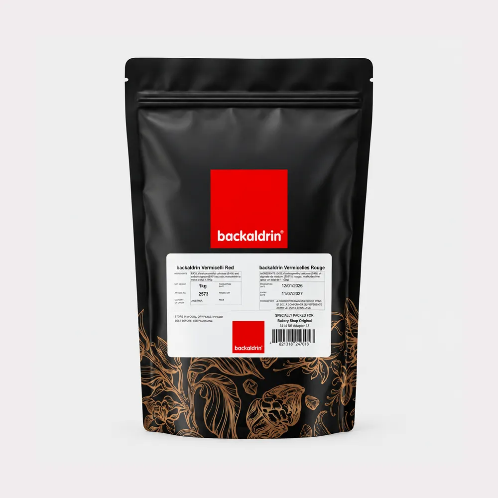 [BACK-VER RO1KG] BACK VERMICELLE ROUGE 1KG